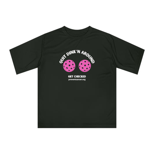 Performance & UV Protection T-shirt Get Checked Prevent Cancer / Breast Cancer