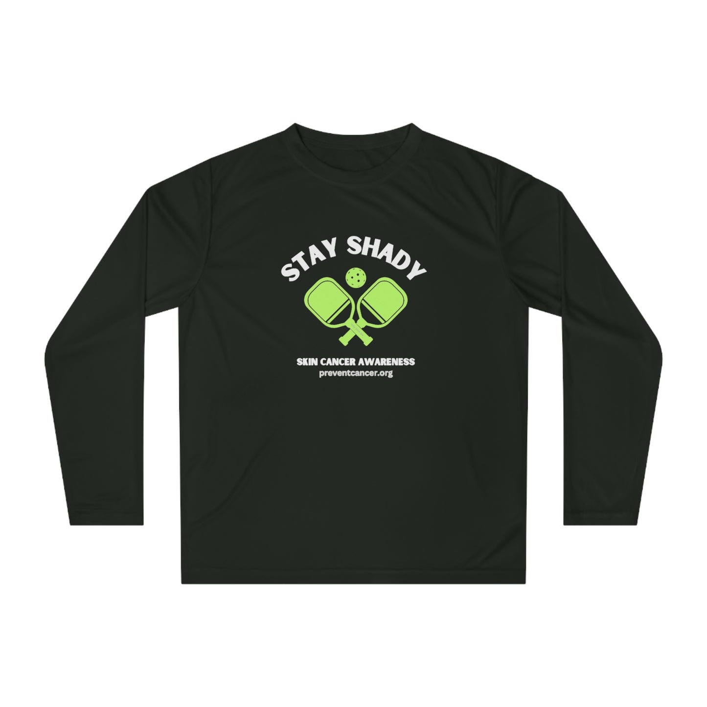 Performance & UV Protection Long Sleeve Stay Shady Prevent Cancer