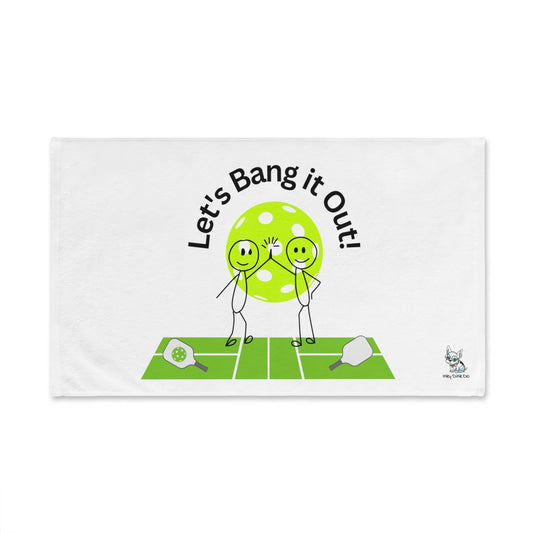 Hand Towel Let's Bang It Out