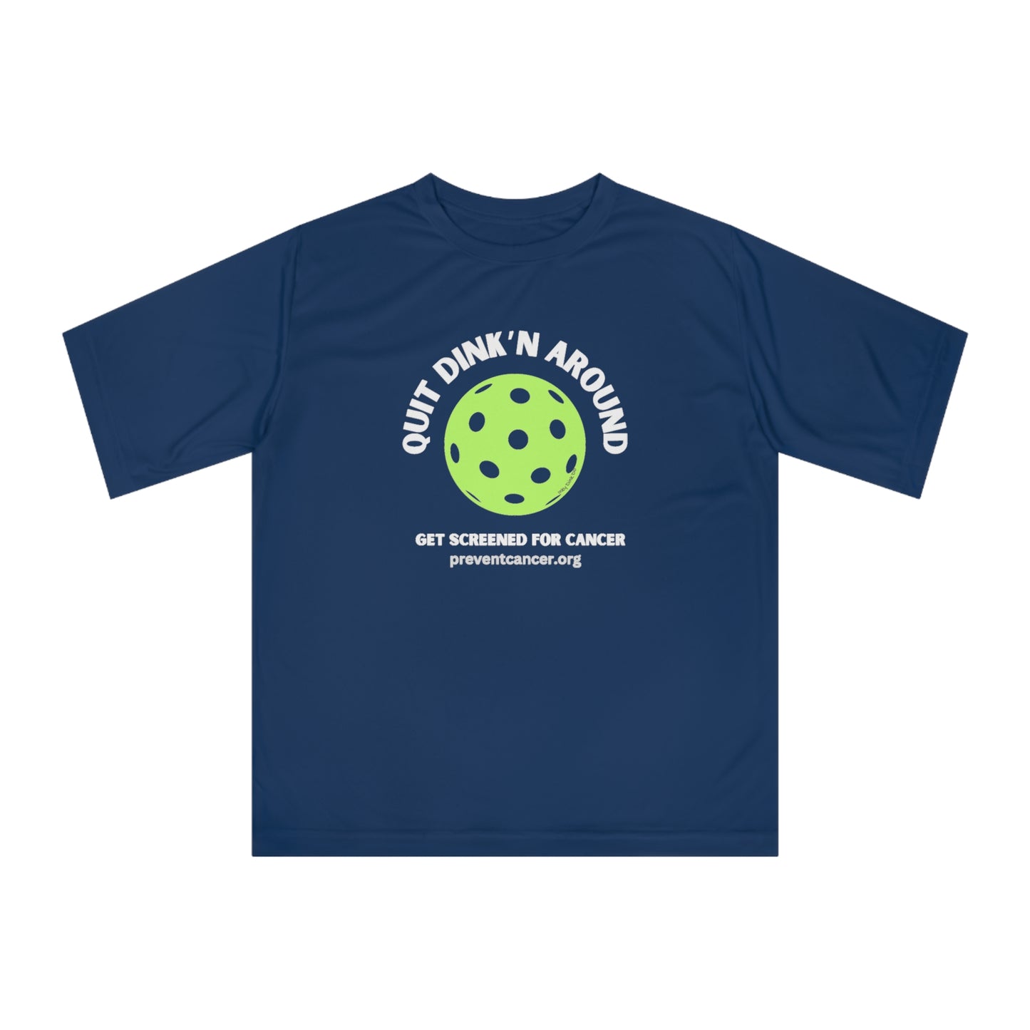 Performance & UV Protection T-shirt Get Screened Prevent Cancer