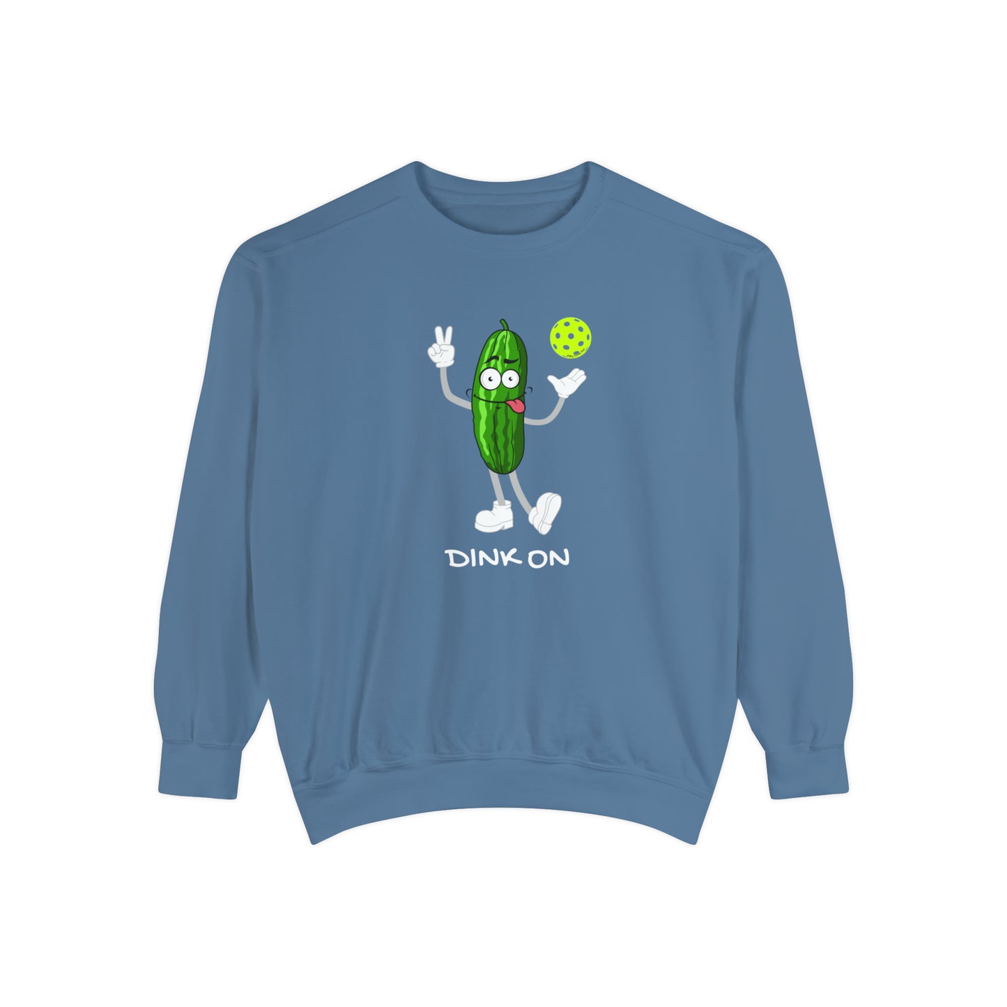 Unisex Garment-Dyed Sweatshirt Dink On